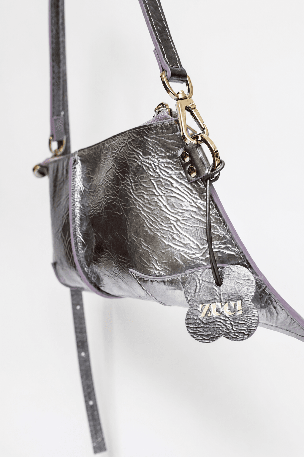 Csücsök bag — Metallic Purple, view 3 of 4